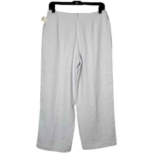 |NWT| TOMMY BAHAMA Silk “Kiss Bride” Wide Leg Pants - Picture 4 of 6